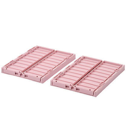 Liewood Foldekasser - 25x18x9,5 cm - Small - 2-Pak - Rose Blush