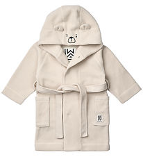Liewood Badekåbe - Fleece - Minik Bear - Sandy