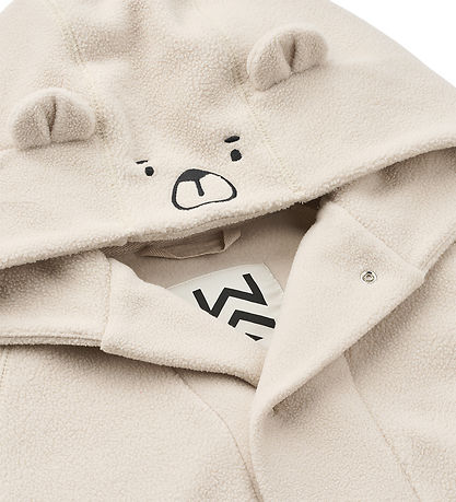 Liewood Badekåbe - Fleece - Minik Bear - Sandy