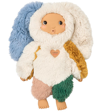 Liewood Dukke - Plys - Miko Riley - 30 cm - Sandy Multi Mix