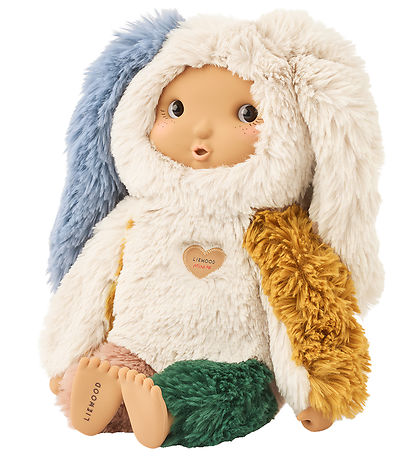 Liewood Dukke - Plys - Miko Riley - 30 cm - Sandy Multi Mix