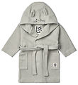 Liewood Badekåbe - Fleece - Minik Rabbit - Dove Blue