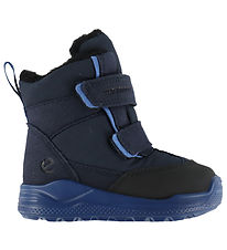 Ecco Vinterstøvler - Uld For - Urban Mini - Black/Night Sky/Fede