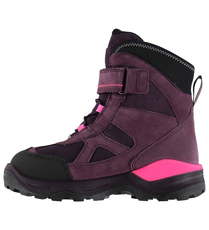 Ecco Vinterstøvler - Snow Mountain K - Black/Mauve/Mauve