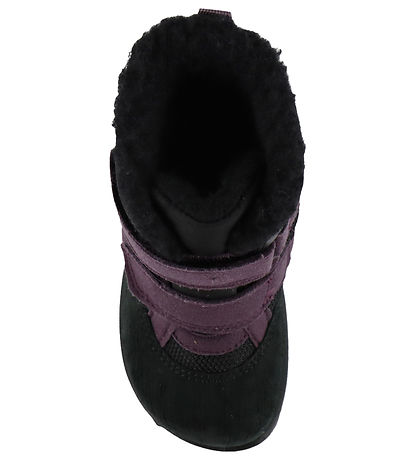 Ecco Vinterstøvler - Uld For - Biom Hike i High - Black/Mauve/Bl