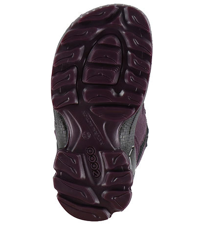 Ecco Vinterstøvler - Uld For - Biom Hike i High - Black/Mauve/Bl