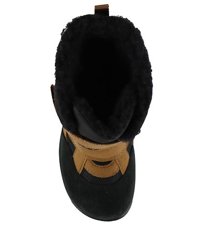 Ecco Vinterstøvler - Uld For - Biom Hike i High - Black/Camel/Bl