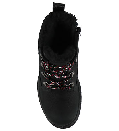 Ecco Vinterstøvler - Grainer K Lace UP - Black/Black