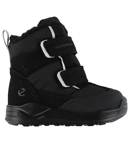 Ecco Vinterstøvler - Uld For - Urban Mini - Black/Black/Black/Co