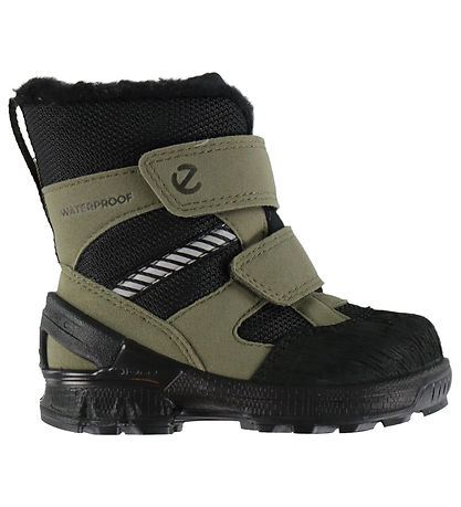 Ecco Vinterstøvler - Uld For - Biom Hike I High - Black/Tarmac/B