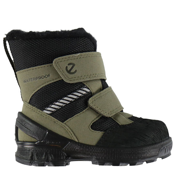 Ecco Vinterstøvler - Uld For - Biom Hike I High - Black/Tarmac/B