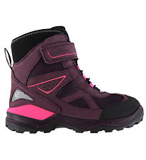 Ecco Vinterstøvler - Snow Mountain K 1S - Black/Mauve/Mauve