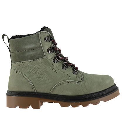 Ecco Vinterstøvler - Grainer K Lace Up - Smokey Olive/Smokey Oli