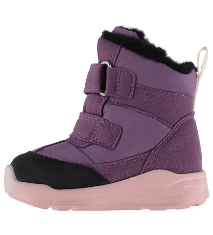 Ecco Vinterstøvler - Uld For - Urban Mini - Black/Grape/Grape/Pa
