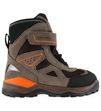 Ecco Vinterstøvler - Snow Mountain K 1S Lace - Black/Marron/Moch