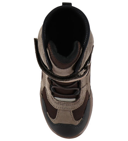 Ecco Vinterstøvler - Snow Mountain K 1S Lace - Black/Marron/Moch