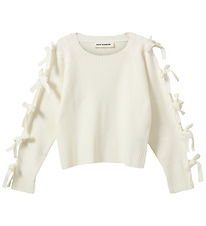 Sofie Schnoor Bluse m. Sløjfer - PermeliSY - Off White