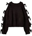 Sofie Schnoor Bluse m. Sløjfer - PermeliSY - Dark Brown