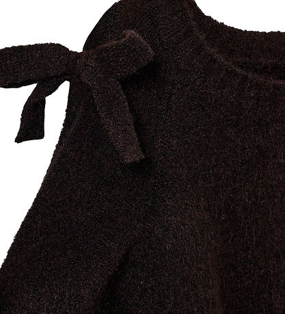Sofie Schnoor Bluse m. Sløjfer - PermeliSY - Dark Brown