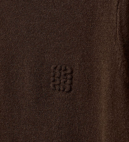 Sofie Schnoor Bluse - Strik - VivoSY - Dark Brown