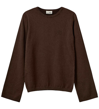 Sofie Schnoor Bluse - Strik - VivoSY - Dark Brown