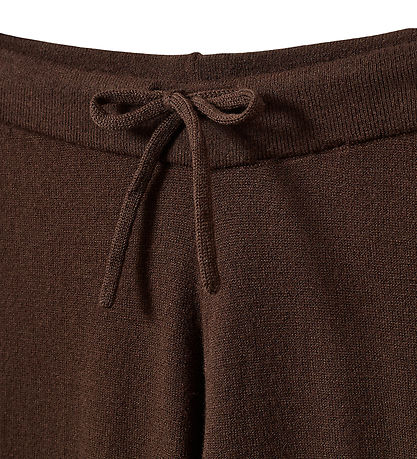Sofie Schnoor Bukser - Strik - VulaSY - Dark Brown