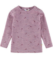 Joha Bluse - Uld - Lilla Melange
