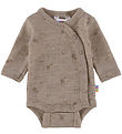 Joha Slå-om Body l/æ - Uld - Beige Melange