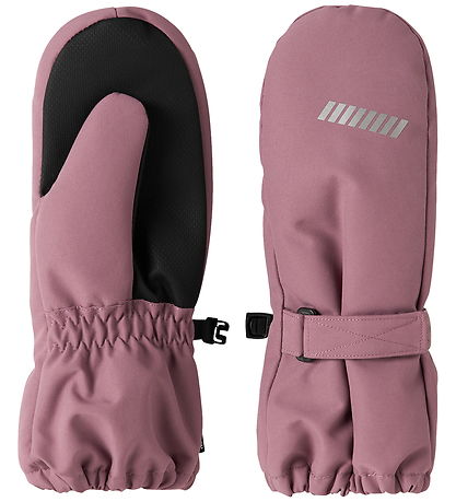 Name it Luffer m. Fleece - NKNSNOW10 - Wistful Mauve