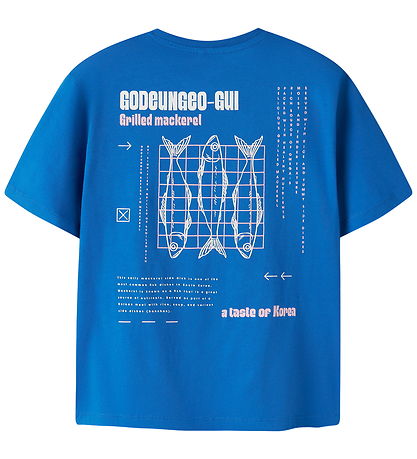 Name it T-shirt - NKMOHANNES - Victoria Blue