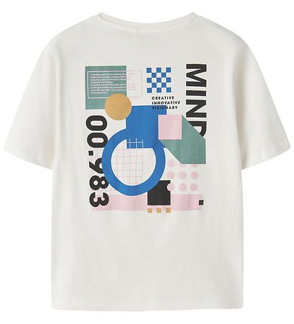 Name it T-shirt - NKMOHANNES - Cloud Dancer