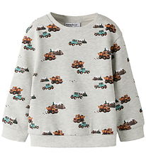 Name it Sweatshirt - NMMONIKIAN - Light Grey Melange