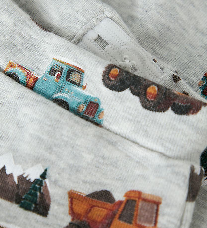 Name it Sweatpants - NBMOZIAS - Light Grey Melange