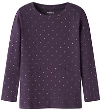 Name it Bluse - Rib - NMFODELE - Navy Cosmos