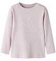 Name it Bluse - Rib - NMFODELE - Light Lilac