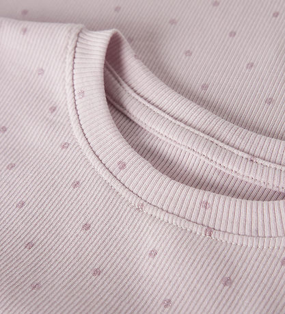 Name it Bluse - Rib - NMFODELE - Light Lilac