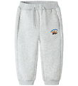 Name it Sweatpants - NMMONIKKEL - Light Grey Melange