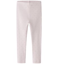 Name it Leggings - Rib - NMFODELE - Light Lilac
