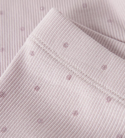Name it Leggings - Rib - NMFODELE - Light Lilac