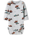 Name it Body l/æ - NBMOZIAS - Light Grey Melange