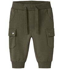 Name it Sweatpants - NBMOKTAV - Olive Night