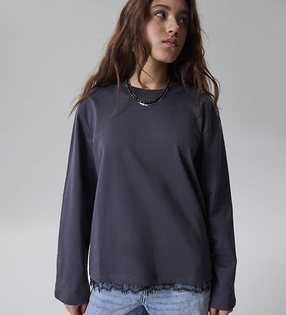 LMTD Bluse - NlfBella - Black Oyster