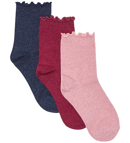 Kids Only Strømper - KogWinter - 3-pak - Cabernet/Rose Elegance/