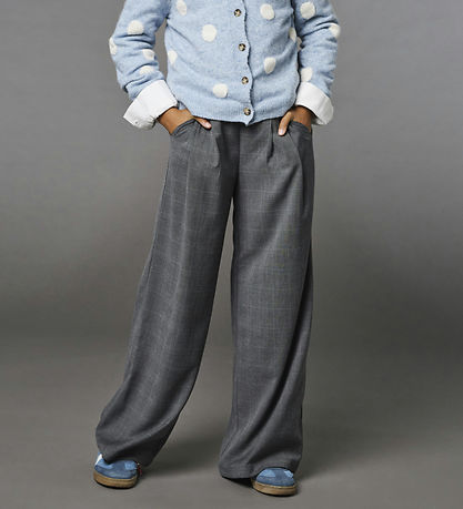 Kids Only Bukser - KogEnia - Wide - Dark Grey Melange