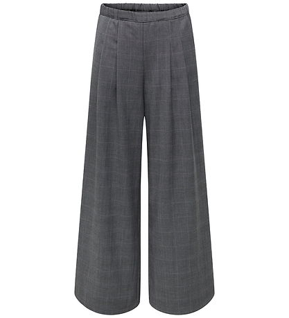 Kids Only Bukser - KogEnia - Wide - Dark Grey Melange