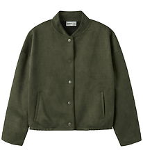 Name It Overgangsjakke - NkfOmusi - Olive Night