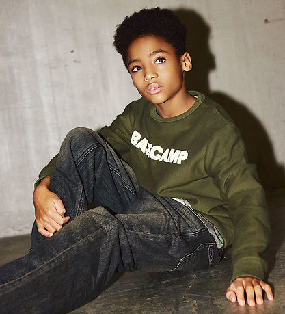 Name It Sweatshirt - NkmOwen - Olive Night