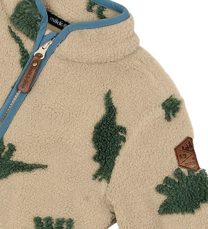 Mikk-Line Cardigan - Teddy - Dino AOP