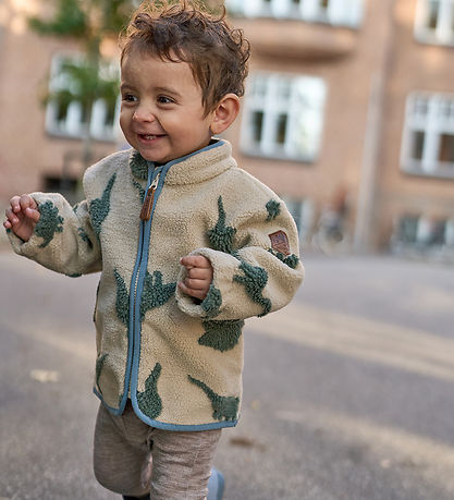 Mikk-Line Cardigan - Teddy - Dino AOP