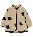 Mikk-Line Cardigan - Teddy - Blackberry AOP